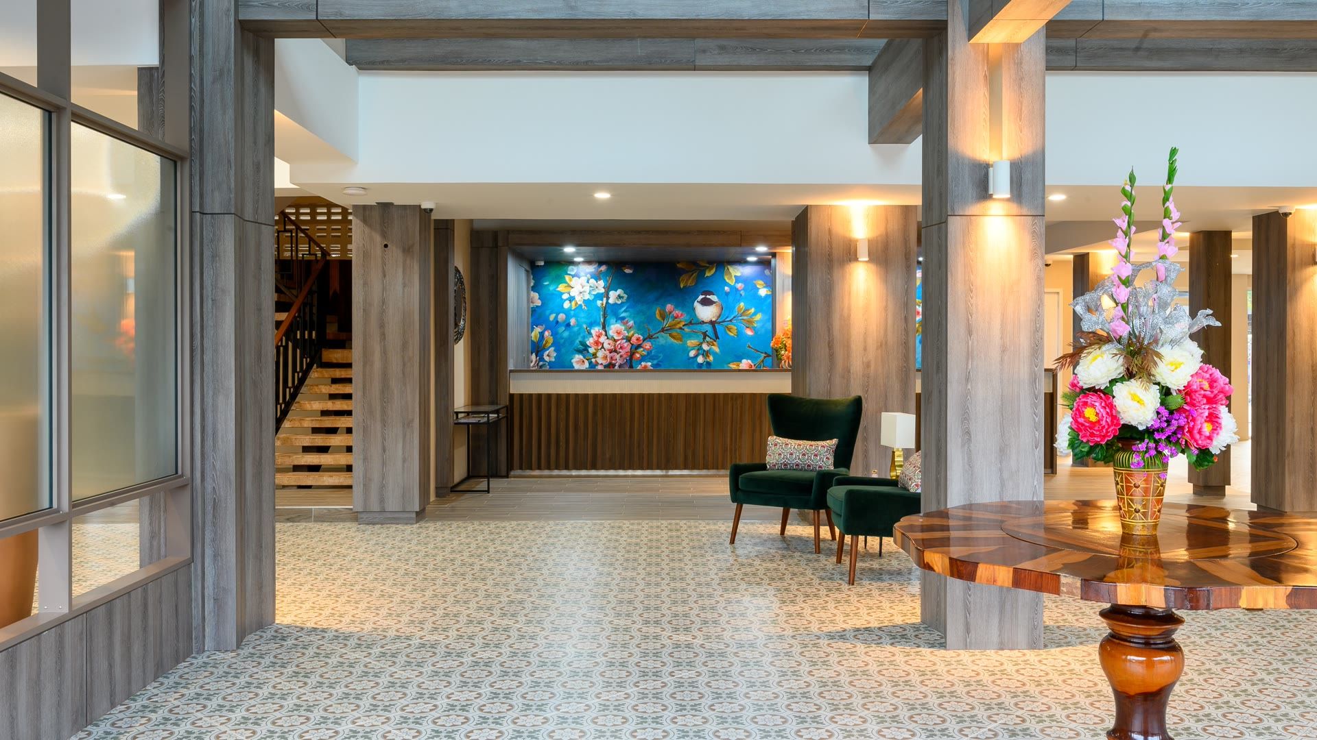 Retro-modern interiors at Grand Hotel Buriram